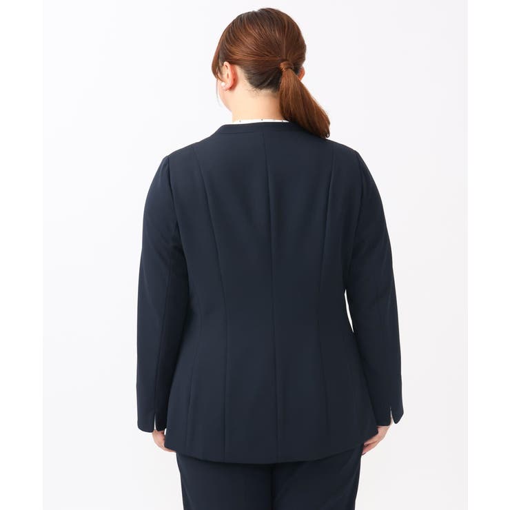 【大きいサイズ 11号サイズあり セットアップ対応】カットジョーゼットストレッチ… | eur3 | 詳細画像9 