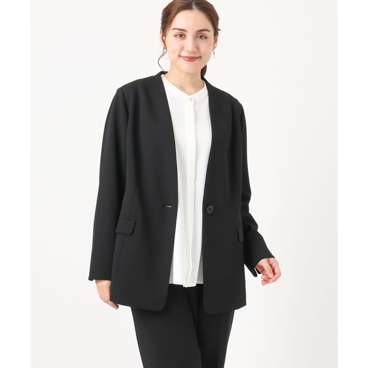 美品✨アンタイトル セットアップ スリーピース ストレッチ 洗える 近年タグ AddRouge スーツ レディース セットアップ 洗える パンツスーツ