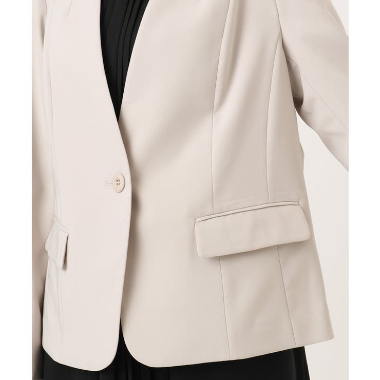 【大きいサイズ/11号サイズあり】Wクロスノーカラージャケット | eur3 | 詳細画像21 