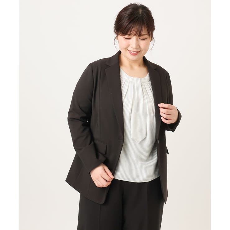 【大きいサイズ/11号サイズあり】Wクロステーラードジャケット | eur3 | 詳細画像6 