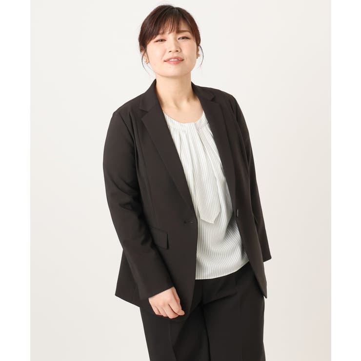 【大きいサイズ/11号サイズあり】Wクロステーラードジャケット | eur3 | 詳細画像7 