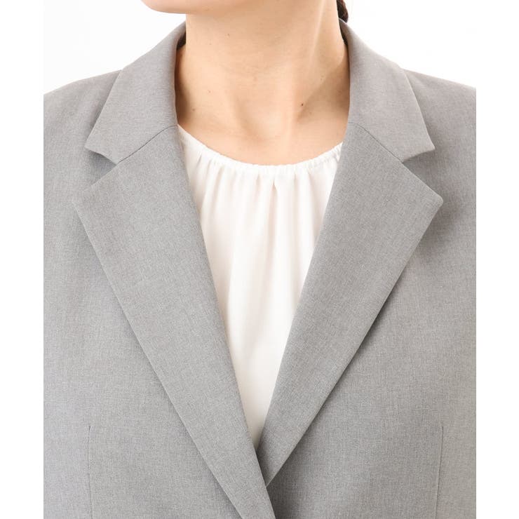 【大きいサイズ 11号サイズあり セットアップ対応】ストレッチテーラードジャケッ… | eur3 | 詳細画像19 