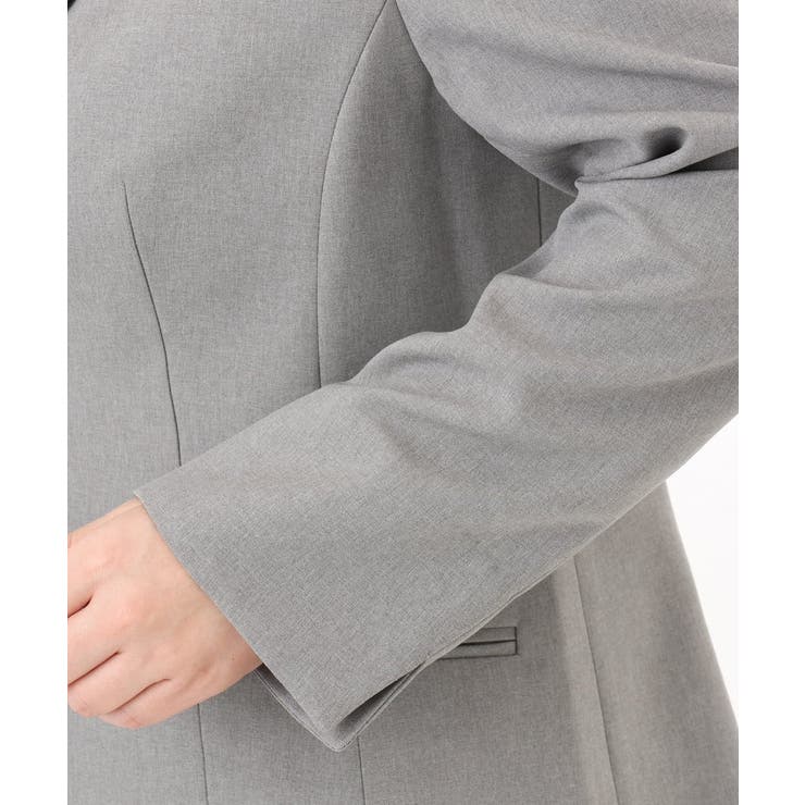 【大きいサイズ 11号サイズあり セットアップ対応】ストレッチテーラードジャケッ… | eur3 | 詳細画像20 