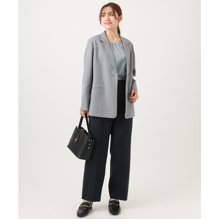 【大きいサイズ 11号サイズあり セットアップ対応】ストレッチテーラードジャケッ… | eur3 | 詳細画像9 