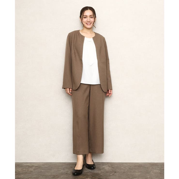 【大きいサイズ/11号サイズあり】ソフィーツイルジャケット | eur3 | 詳細画像2 