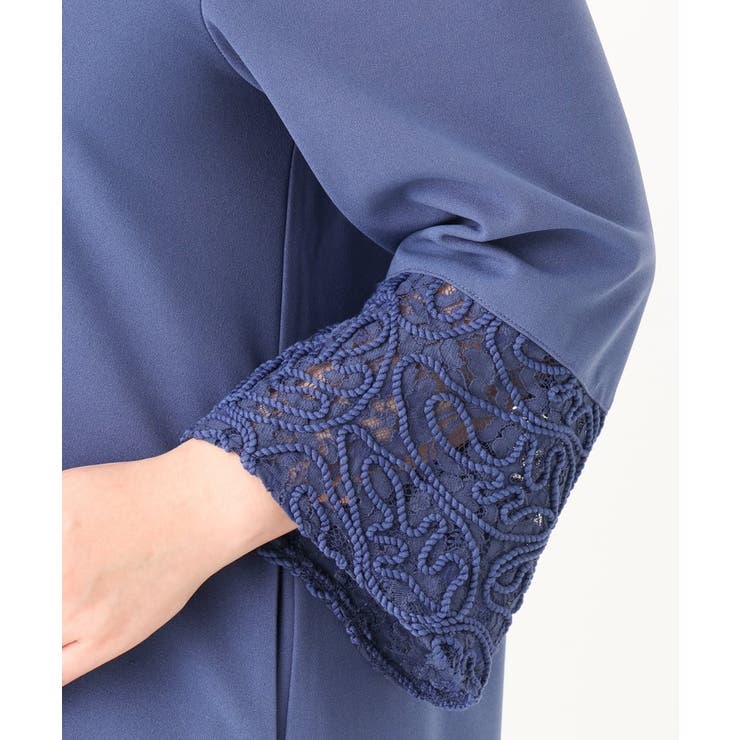 【大きいサイズ/11号サイズあり】レーススリーブドレス | eur3 | 詳細画像10 