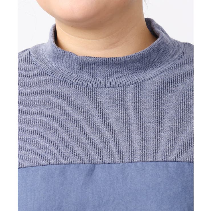 【大きいサイズ/soso×eur3】イレヘムギャザーチュニック | eur3 | 詳細画像6 