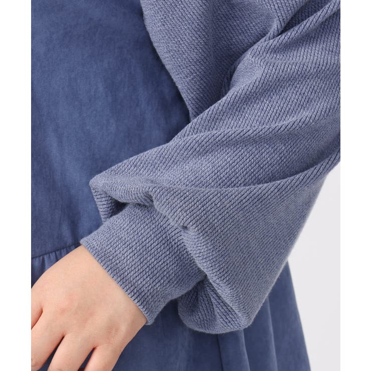 【大きいサイズ/soso×eur3】イレヘムギャザーチュニック | eur3 | 詳細画像7 