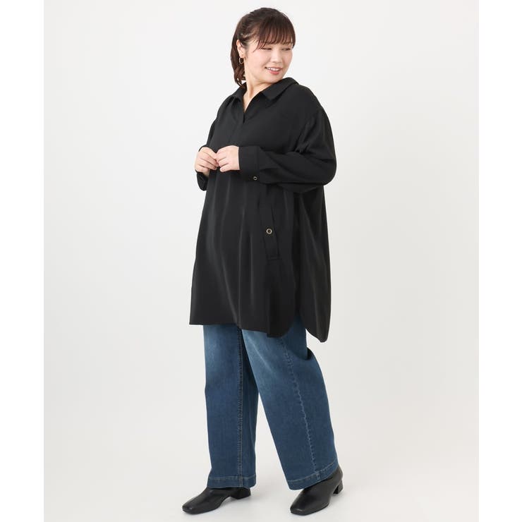 【大きいサイズ】シャツチュニック | eur3 | 詳細画像23 