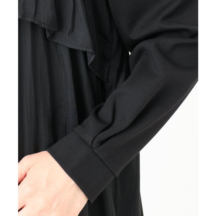 【WEB先行販売】【大きいサイズ】サテンドッキングチュニック | eur3 | 詳細画像19 