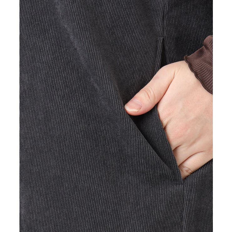 【大きいサイズ】コーデュロイジャンパースカート | eur3 | 詳細画像10 