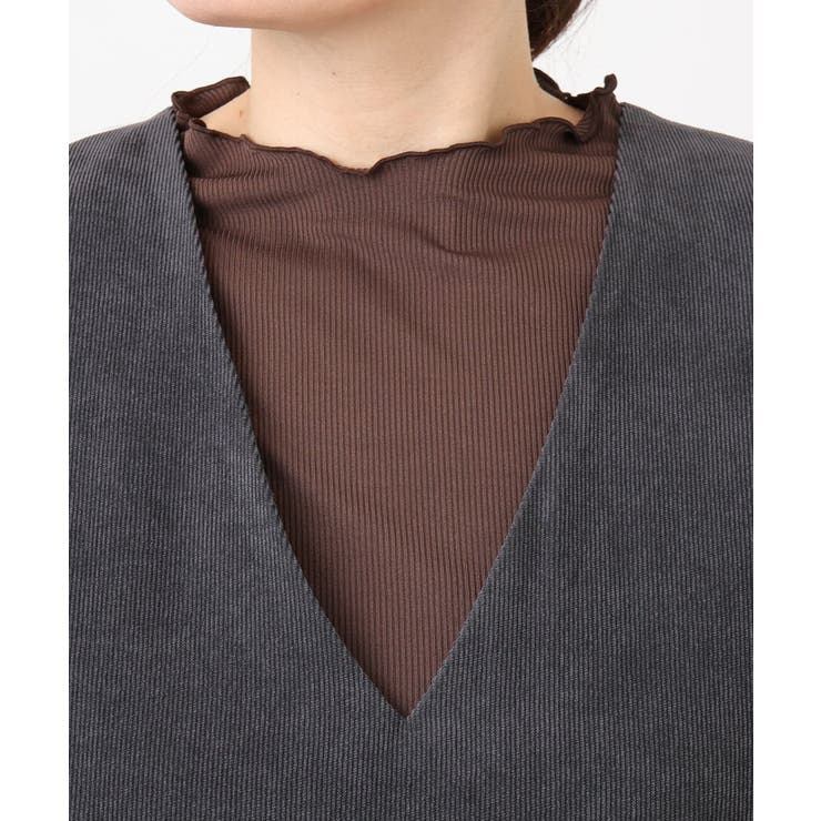 【大きいサイズ】コーデュロイジャンパースカート | eur3 | 詳細画像8 