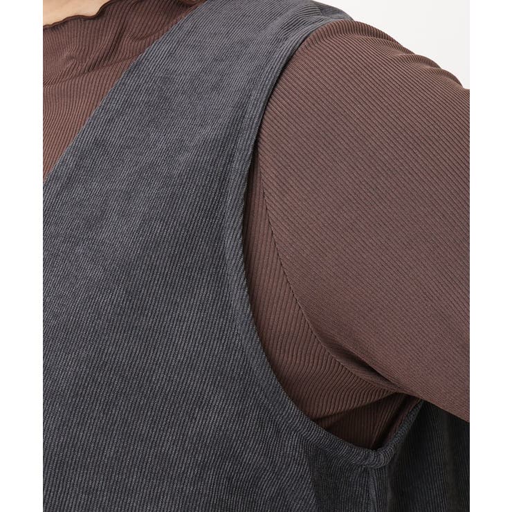 【大きいサイズ】コーデュロイジャンパースカート | eur3 | 詳細画像9 