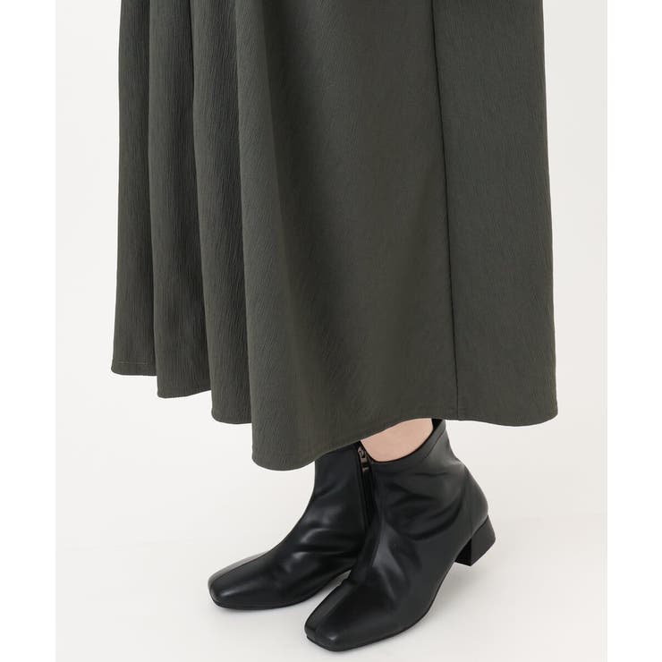 【大きいサイズ/LAVEANGE×eur3】タックジャージーワンピース | eur3 | 詳細画像14 