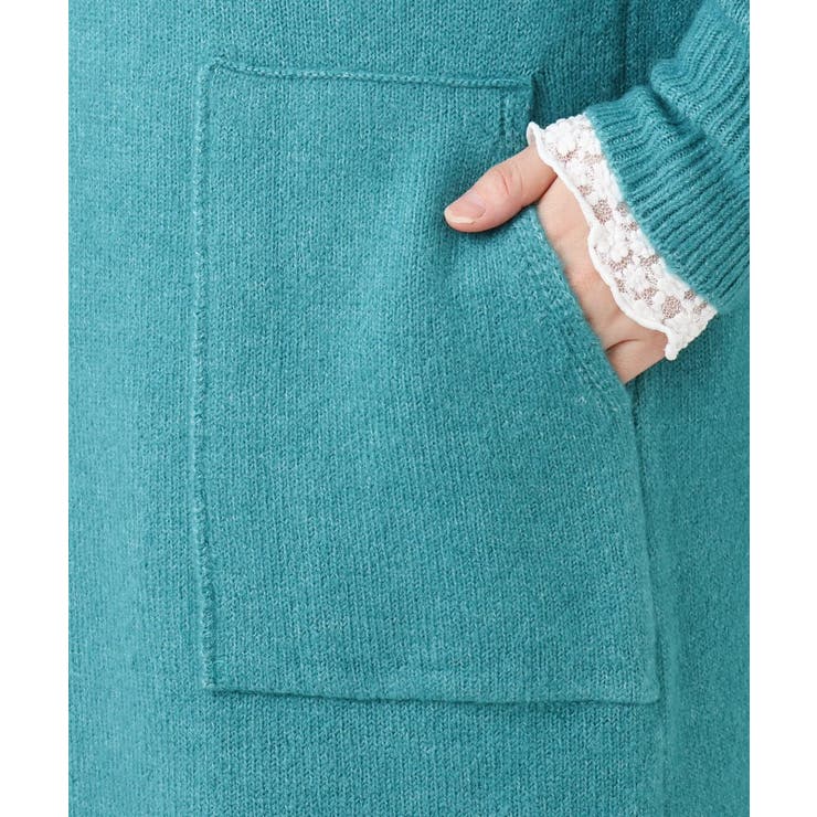 【大きいサイズ LAVEANGE×eur3】アンゴラタッチニットチュニックワンピ… | eur3 | 詳細画像11 