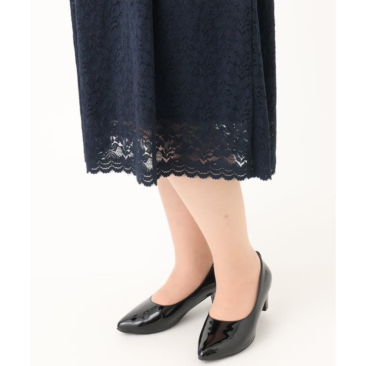 【大きいサイズ/11号サイズあり】スカラップレースワンピース | eur3 | 詳細画像10 