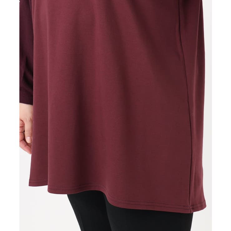 【大きいサイズ】ラッフルスリーブチュニック | eur3 | 詳細画像13 