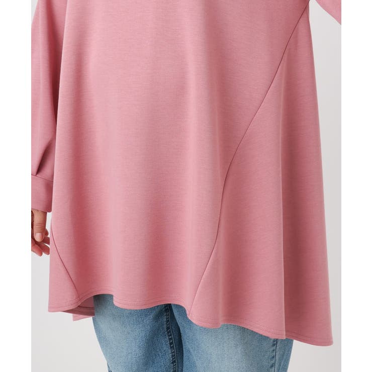 【大きいサイズ】ダンボールフーディー風チュニック | eur3 | 詳細画像17 