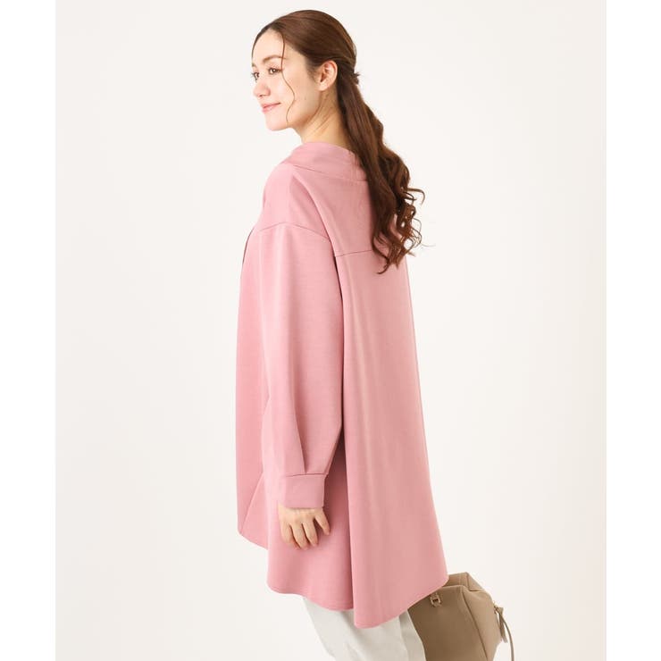 【大きいサイズ】ダンボールフーディー風チュニック | eur3 | 詳細画像8 