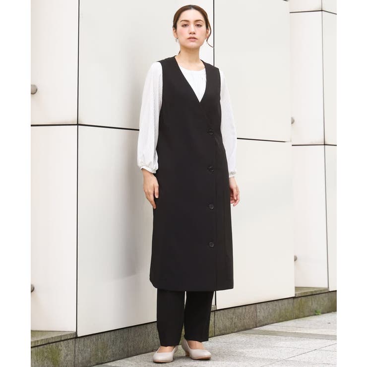 【大きいサイズ】Wクロス2WAYワンピース | eur3 | 詳細画像23 