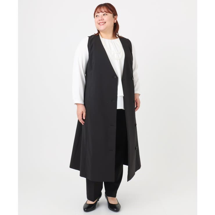 【大きいサイズ】Wクロス2WAYワンピース | eur3 | 詳細画像26 