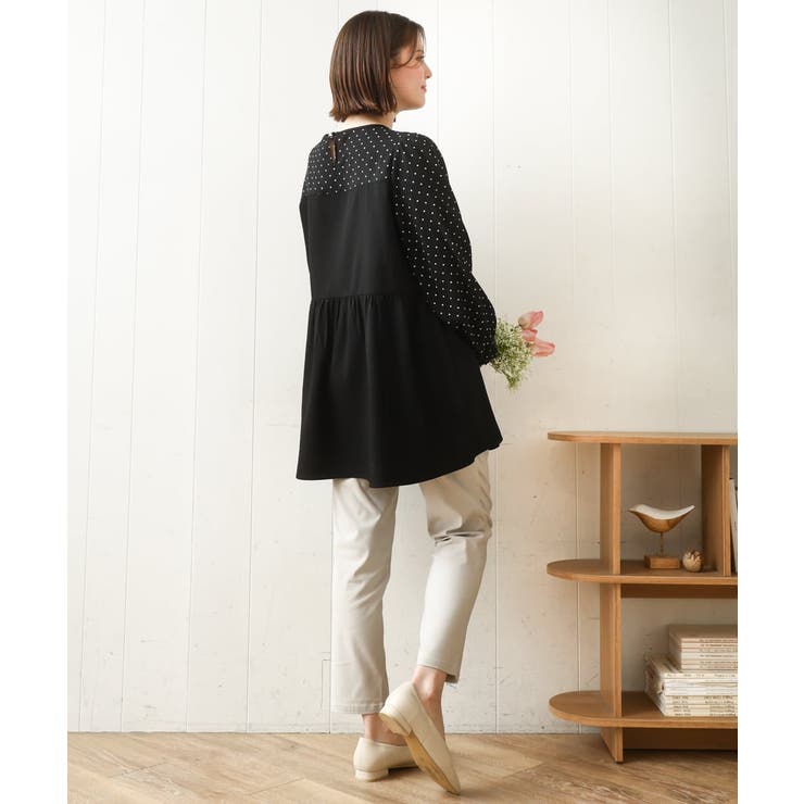 【大きいサイズ】ビスチェ風ドッキングトップス | eur3 | 詳細画像23 