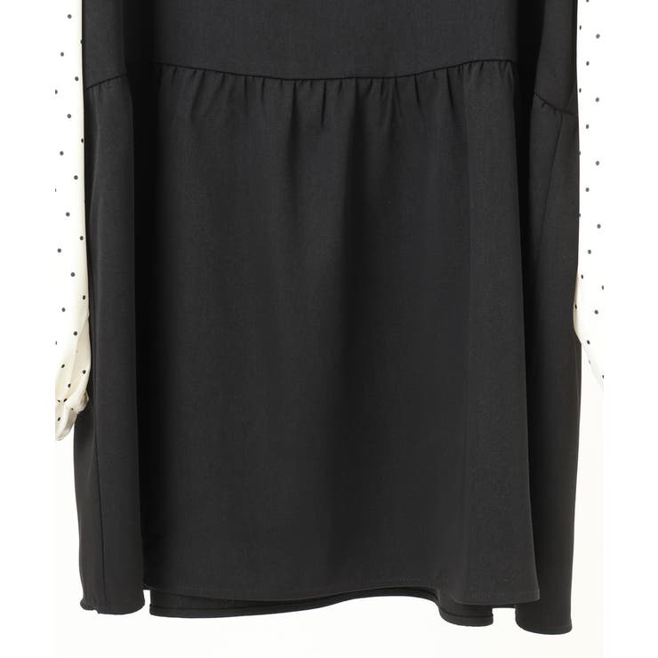 【大きいサイズ】ビスチェ風ドッキングトップス | eur3 | 詳細画像6 