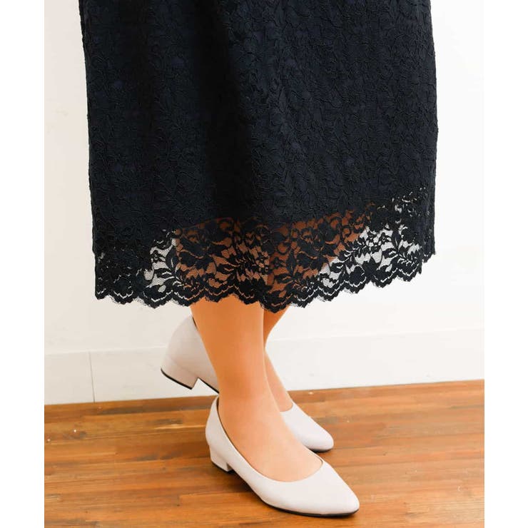 エウルキューブ/【大きいサイズ】ちくちくしない！総レースワンピース 大きいサイズ】ちくちくしない！総レースワンピース[品番：ITKW0002318