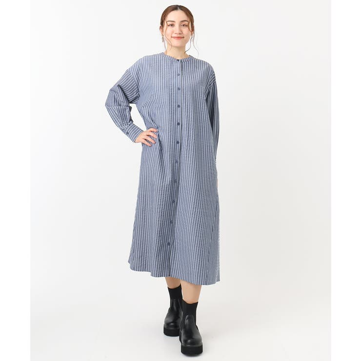 【大きいサイズ】ビスチェ×シャツワンピースセット | eur3 | 詳細画像24 