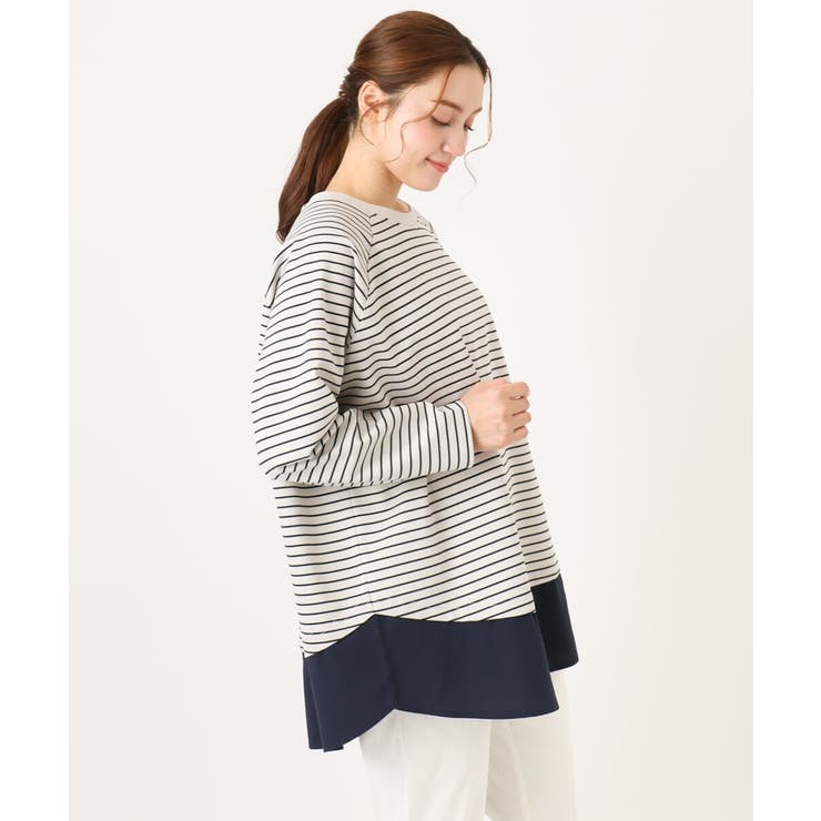 【大きいサイズ】ドッキングプルオーバー | eur3 | 詳細画像13 