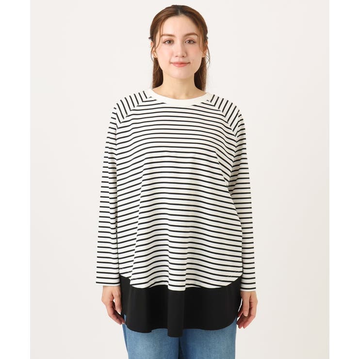 【大きいサイズ】ドッキングプルオーバー | eur3 | 詳細画像4 