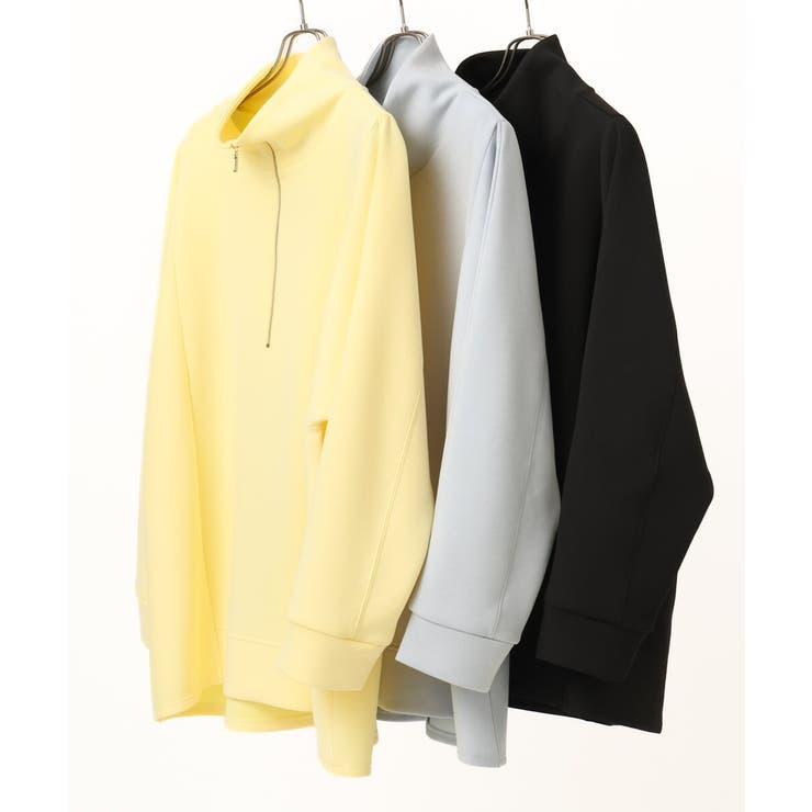 【大きいサイズ】ハーフジップダンボールプルオーバー | eur3 | 詳細画像23 