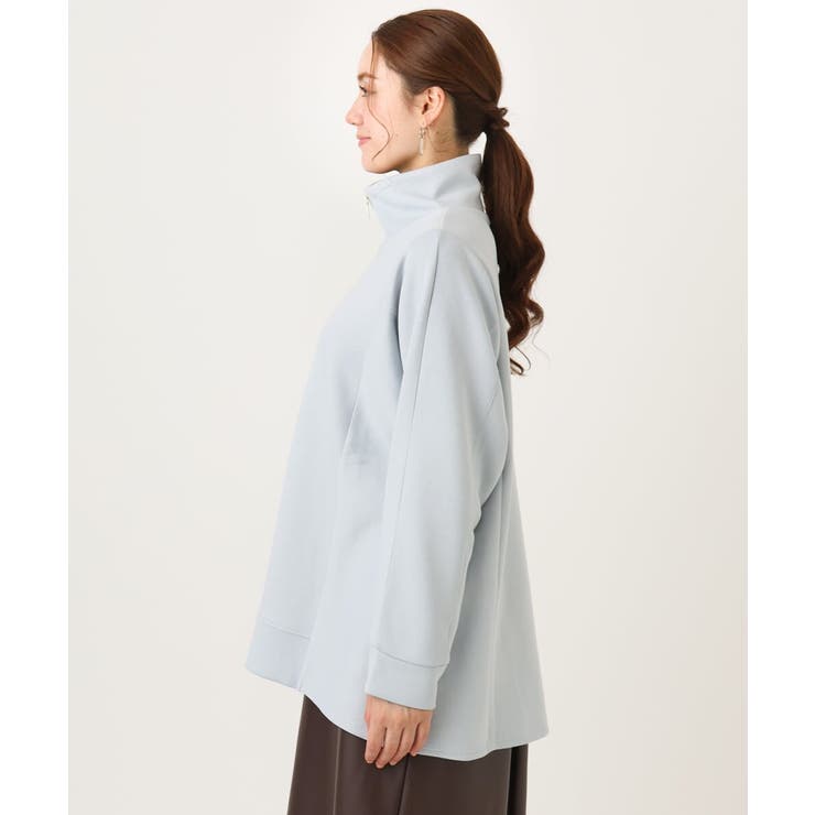 【大きいサイズ】ハーフジップダンボールプルオーバー | eur3 | 詳細画像6 