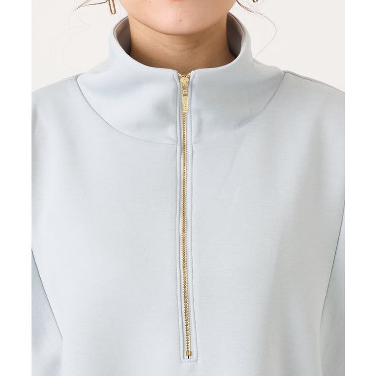 【大きいサイズ】ハーフジップダンボールプルオーバー | eur3 | 詳細画像8 