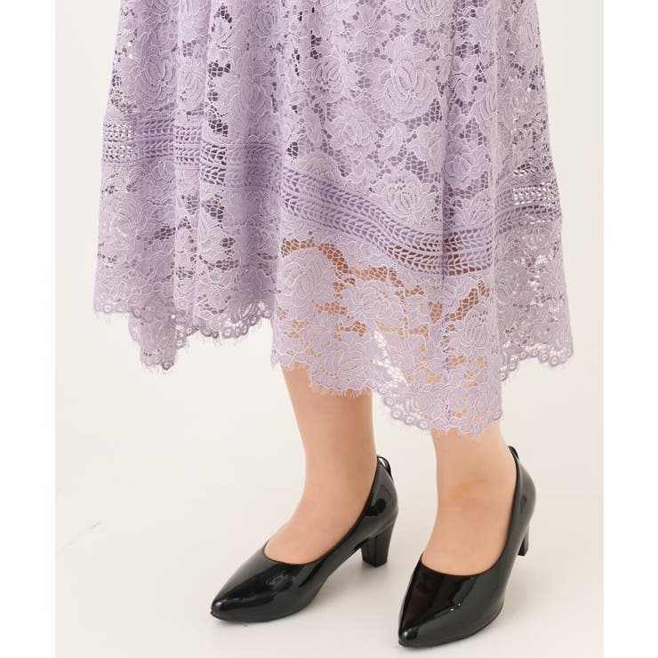 【大きいサイズ】イレヘムレースドレス | eur3 | 詳細画像20 