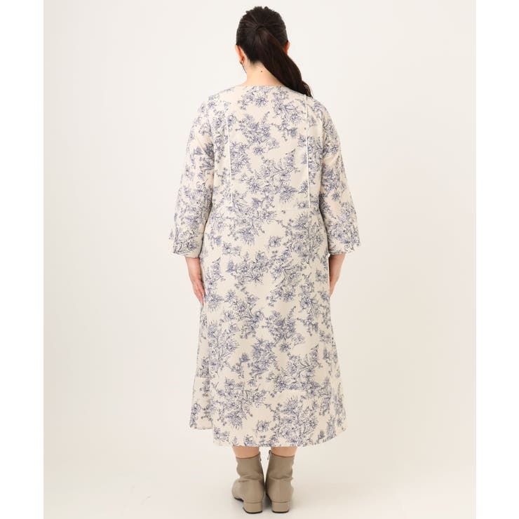 【大きいサイズ】パイピングワンピース | eur3 | 詳細画像19 