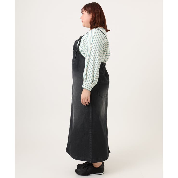 【大きいサイズ】デニムジャンパースカート | eur3 | 詳細画像11 