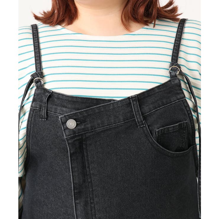 【大きいサイズ】デニムジャンパースカート | eur3 | 詳細画像14 