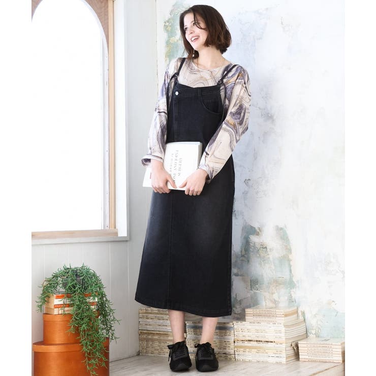 【大きいサイズ】デニムジャンパースカート | eur3 | 詳細画像7 