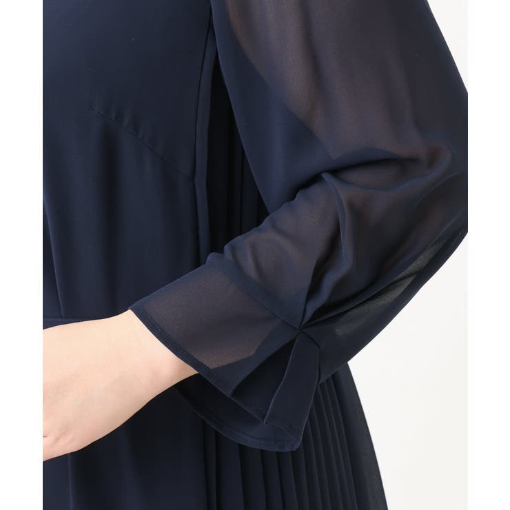 【大きいサイズ/11号サイズあり】サイドプリーツワンピース | eur3 | 詳細画像20 