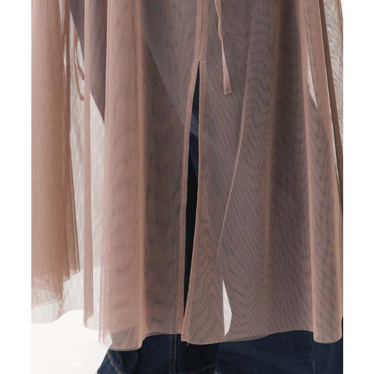 【大きいサイズ】チュールキャミワンピース | eur3 | 詳細画像14 