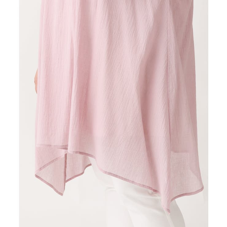 【大きいサイズ】コットンイレヘムシャツチュニック | eur3 | 詳細画像8 