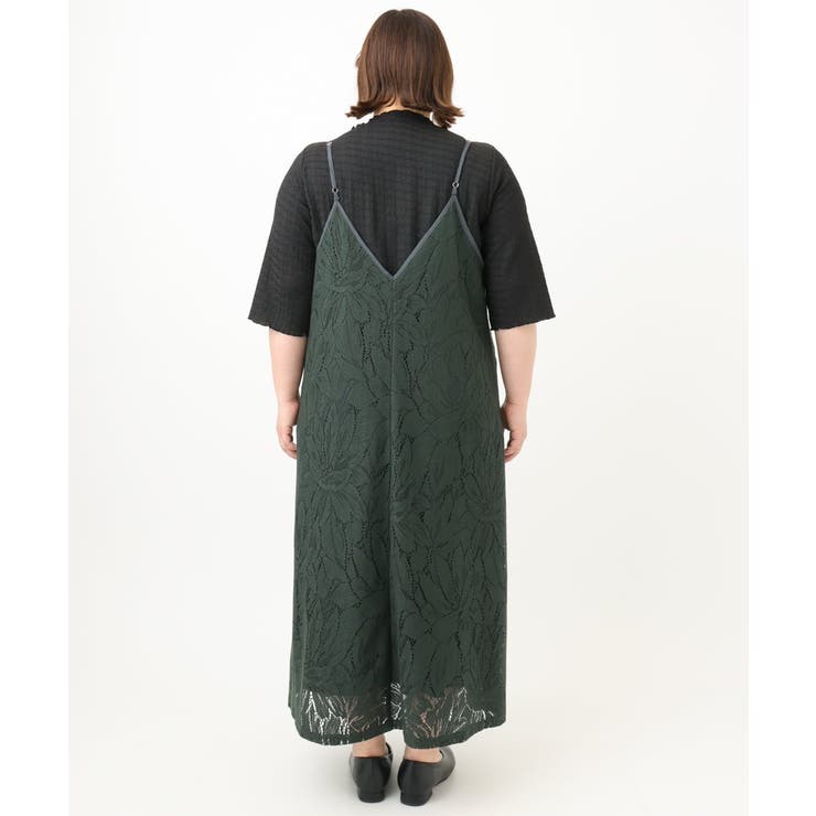 【大きいサイズ】レースキャミワンピース | eur3 | 詳細画像13 