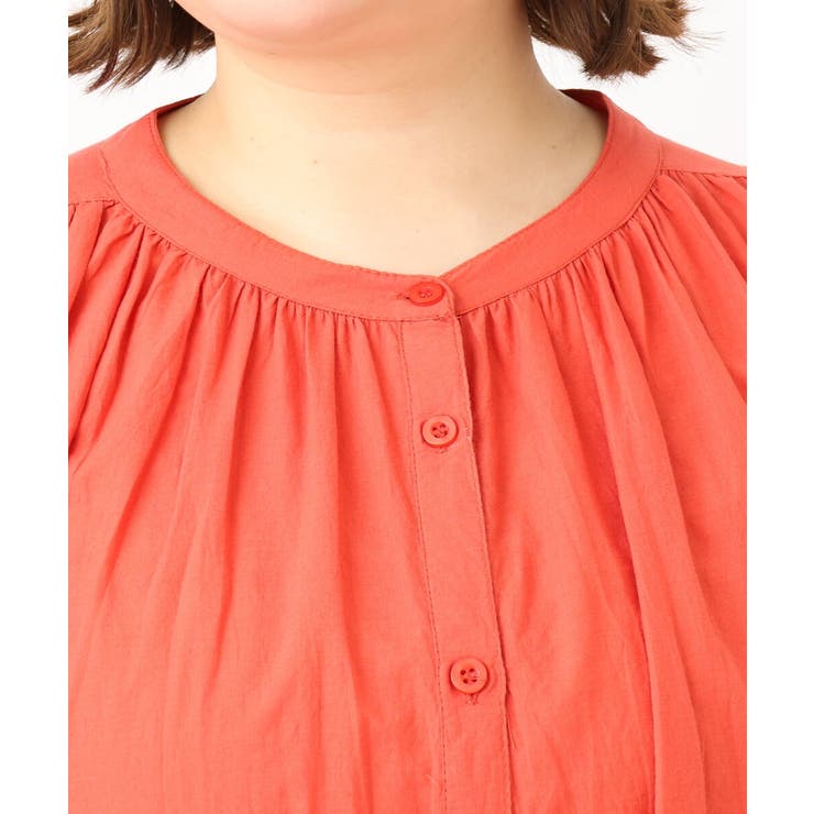 【大きいサイズ】アイレットレースチュニック | eur3 | 詳細画像6 