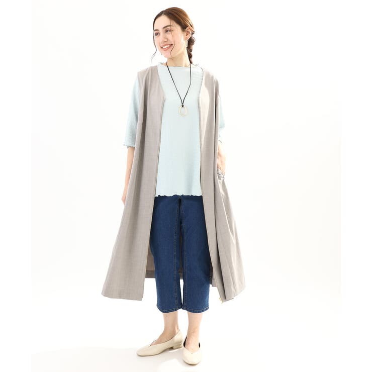 【大きいサイズ/2WAY】Vネックワンピース | eur3 | 詳細画像3 