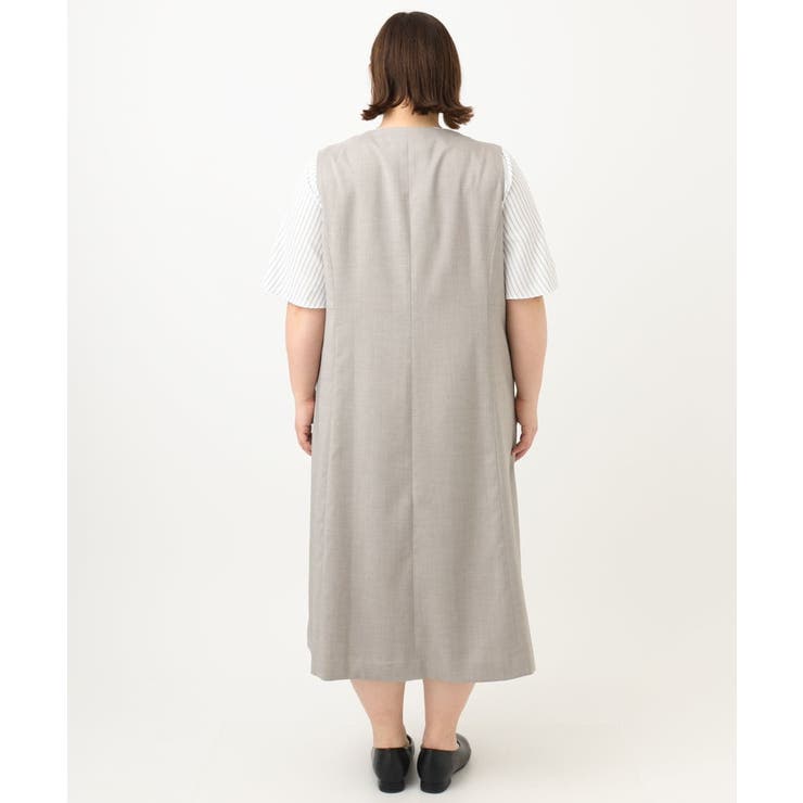 【大きいサイズ/2WAY】Vネックワンピース | eur3 | 詳細画像8 