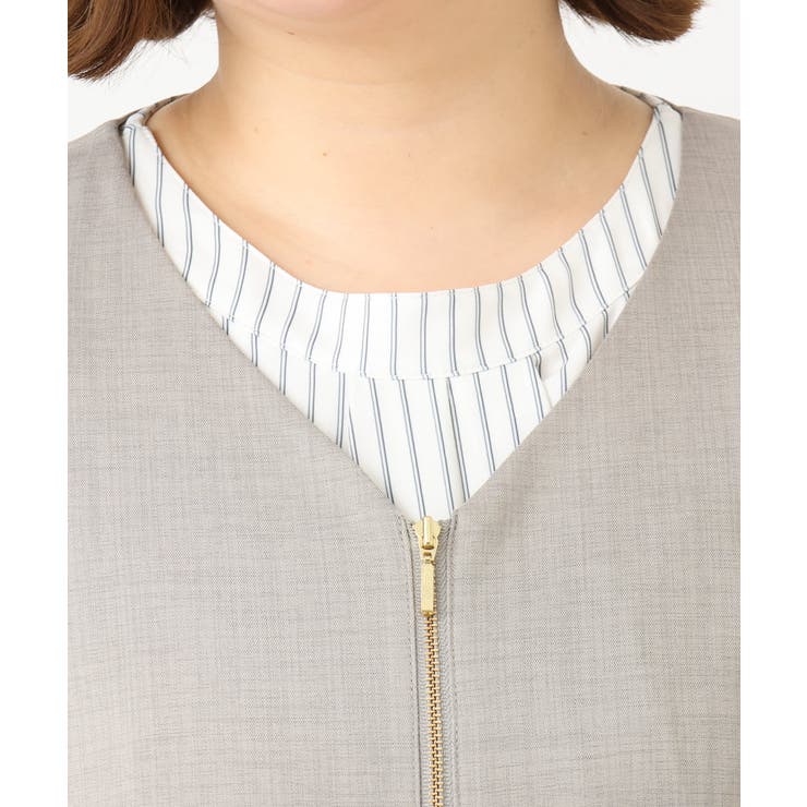 【大きいサイズ/2WAY】Vネックワンピース | eur3 | 詳細画像9 