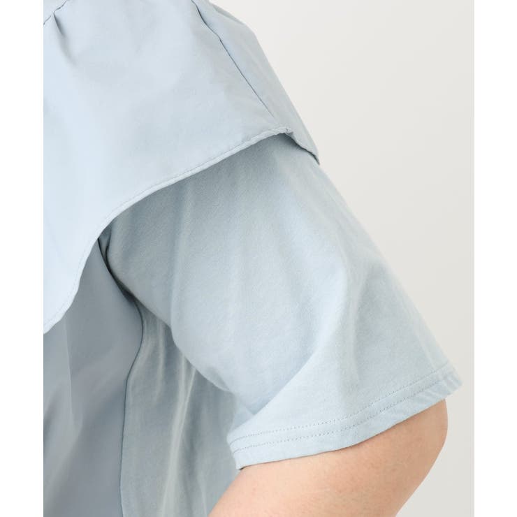 【大きいサイズ】アシメラッフルチュニック | eur3 | 詳細画像9 