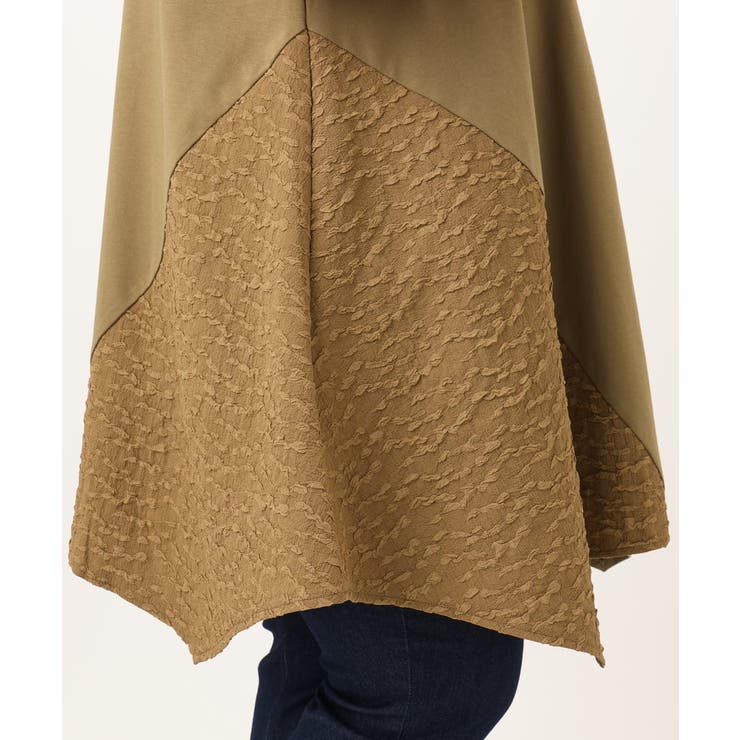 【大きいサイズ】ぽこぽこイレヘムチュニック | eur3 | 詳細画像14 