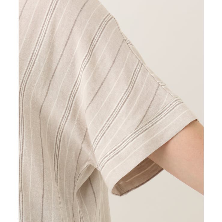 【大きいサイズ】ストライプカフタンチュニック | eur3 | 詳細画像10 